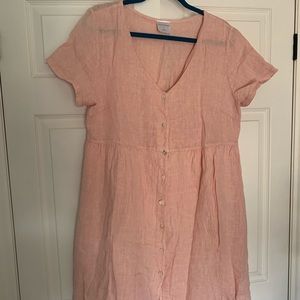 Jilly Box Jillian Harris  X Priv Linen dress